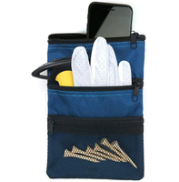 Многофункциональные карманы на молнии, спортивный мяч для гольфа, тройники, органайзер, сумка, клипса, крючок для сумки, сумка для мяча для гольфа