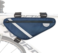 Водонепроницаемая износостойкая светоотражающая велосипедная передняя перекладина, сумка для хранения, треугольная сумка для велосипедной рамы