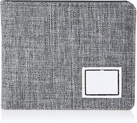 Оптовый серый кошелек Smart Clutch ID Wallet с картой для мужчин