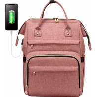 2022 Factory Custom Logo Женская школьная сумка для путешествий Рюкзак с usb-портом Большие милые рюкзаки для ноутбуков оптом