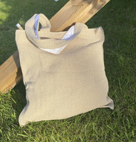 Индивидуальный логотип, органический экологически чистый дизайн, натуральная дорожная сумка для покупок, льняная сумка, напечатанная из мешковины