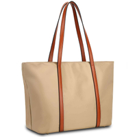Женская кожаная нейлоновая сумка через плечо женская оксфордская большая вместительная рабочая сумка 15,6 дюймов женская большая сумка