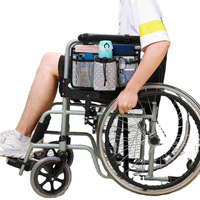 Регулируемая сумка для хранения инвалидной коляски Oxford Walker с подстаканником для пожилых людей
