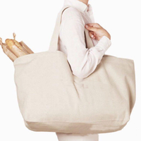 Многоразовые оптовые женские продуктовые многоразовые сумки для рук складные толстые холщовые хлопковые экологически чистые сумки для покупок