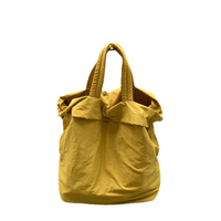 Напечатанная на заказ переработка органического хлопка Холщовая большая сумка Корейский стиль Многоразовая сумка для покупок Сумки на плечо