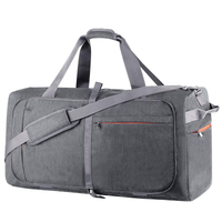 Высококачественные большие складные спортивные дорожные сумки 65L сумка для выходных с отделением для обуви легкая спортивная сумка для спортзала