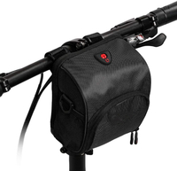 Горячая Распродажа, черный прочный материал, водонепроницаемая сумка для электронного скутера, профессиональная сумка на руль для велосипеда