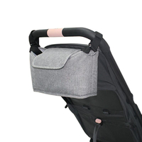Дорожный универсальный детский поднос для закусок, передний веганский кожаный автомобильный органайзер для коляски, большая сумка