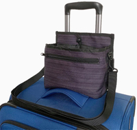 Новая термостойкая сумка для путешествий с подстаканником с плечевым ремнем, изолированная дорожная тележка для напитков, бесплатная доставка, OEM приемлемо