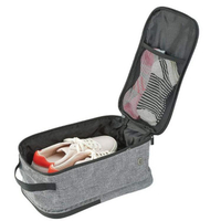 Модная складная легкая портативная сумка для хранения обуви, дорожная сумка для обуви, органайзер с ручкой