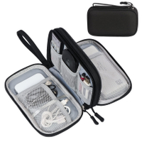 Portable Tech Custom Digital Travel Cable Organizer Портативная сумка для электронного держателя USB-кабеля Сумка для хранения заряда