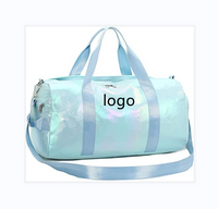 Дорожная складная спортивная спортивная сумка Weekender Night Bag с водонепроницаемой сумкой для обуви и отверстием для воздуха для женщин и девочек
