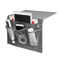 Универсальный прикроватный органайзер 5 карманов полиэфирная подвесная тележка для журналов телефоны с дистанционным управлением