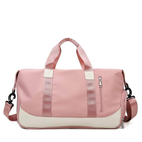 Новый стиль удобной спортивной розовой спортивной сумки Duffle с отделением для обуви