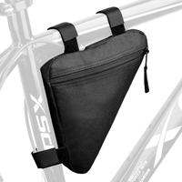 Бесплатный образец Сумка с треугольной рамой Велосипедный велосипед Хранение Треугольник Верхняя трубка Передняя сумка Седельная сумка