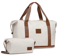 высококачественная водонепроницаемая нейлоновая спортивная спортивная сумка с сумкой для туалетных принадлежностей для путешествий на открытом воздухе на заказ с печатью расширяемая спортивная сумка женская