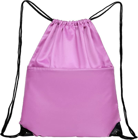 Оптовая складной рюкзак на шнурке из полиэстера Draw String Sack Pack Cinch Bag Heavy Duty Drawstring Backpack Bag