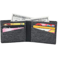 Пользовательский логотип Travel Daily Minimalist Mens Card Wallet Slim Anti RFID Wallet