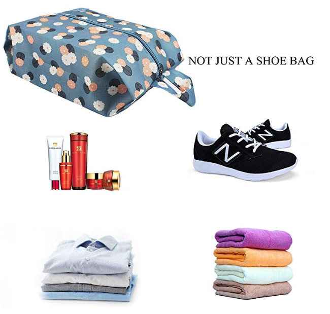 Портативное хранение экономии космоса нейлона организатора сумок ботинка перемещения водоустойчивое