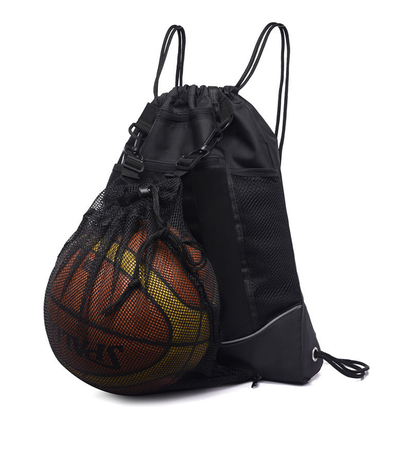 Оптовая спортивная сумка на шнурке мягкая сумка для баскетбола и футбола на шнурке сверхмощная сумка для хранения баскетбола
