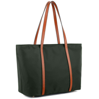 BSCI производители женская кожаная нейлоновая сумка через плечо женская оксфордская большая вместительная рабочая сумка 15,6 дюймов женская большая сумка
