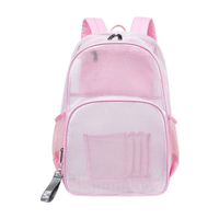 Студенческая сумка для ноутбука на заказ, сетчатый рюкзак, полупрозрачный водонепроницаемый рюкзак, сумки для девочек, школьные сумки для подростков